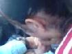Mamadon en el coche